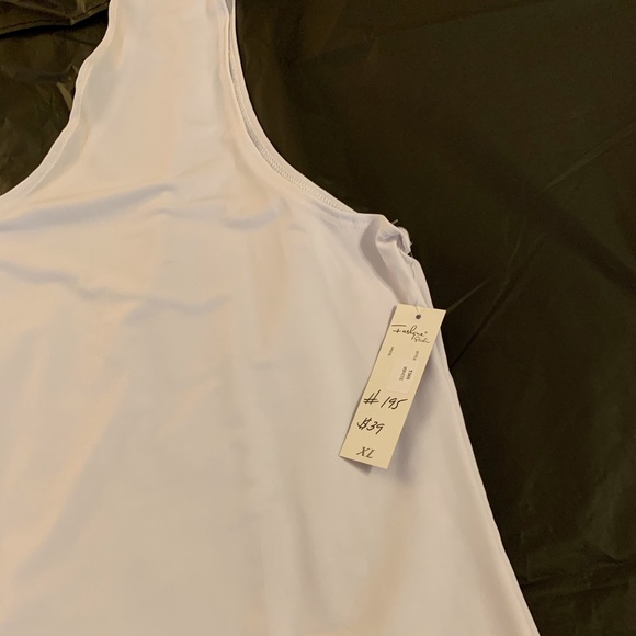 COPY - Fashque Studio white tank tunic - Picture 2 of 4